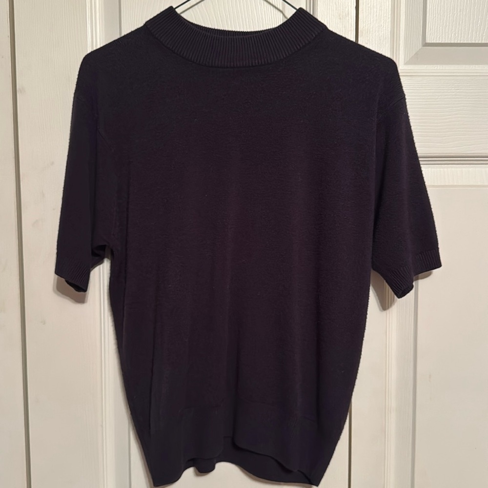 Medium blue sweater